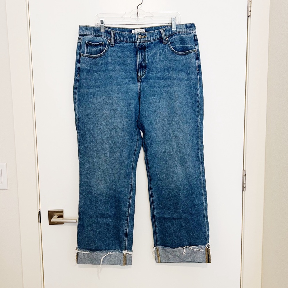 LOFT The Slouchy Boyfriend Jeans